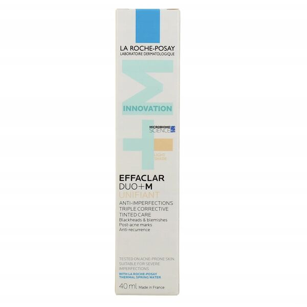 LA ROCHE-POSAY_Effaclar Duo+ M Unifiant  krem do twarzy Light Shade 40ml
