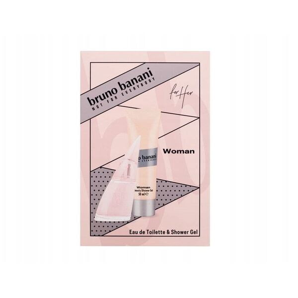 SET BRUNO BANANI Woman EDT spray 30ml + SHOWER GEL 50ml