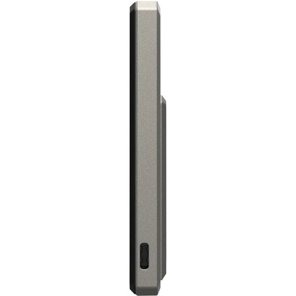 UAG Ultra Slim 5K - powerbank 5000 mAh z podstawką, ładowanie bezprzewodowe 10W, kompatybilny z MagSafe, kabel w zestawie (titanium)