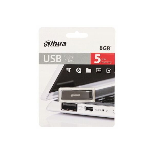 PENDRIVE USB-U156-20-8GB 8 GB USB 2.0 DAHUA
