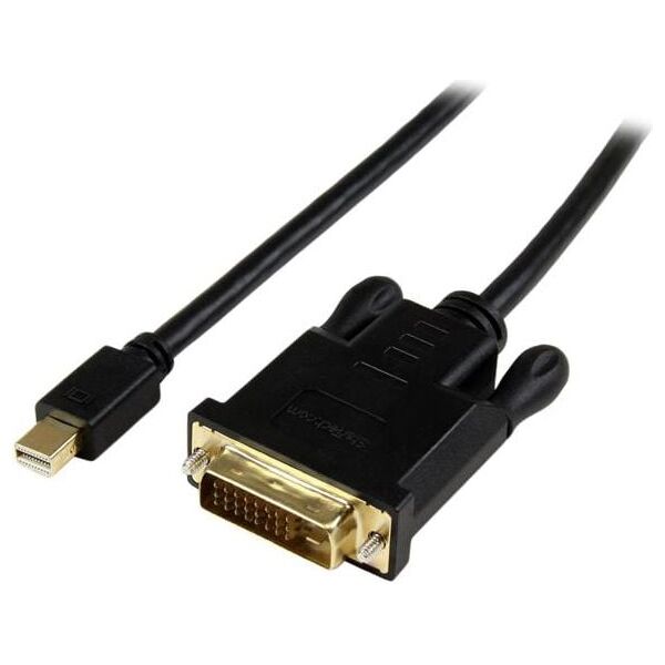Kabel StarTech DisplayPort Mini - DVI-D 0.9m czarny (MDP2DVIMM3BS)