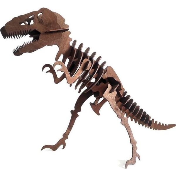 Puzzle drewniane 3D Szkielet t-rexa EDUKAMP