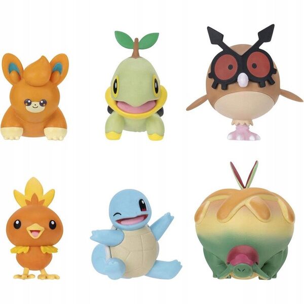 *****POKEMON Φιγούρες Μάχης 6Pak W9 56125