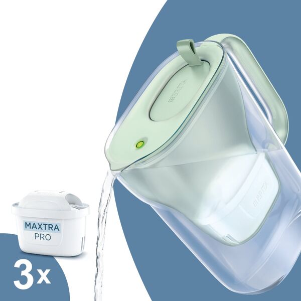Brita Style eco hellgruen inkl. 3 MAXTRA PRO All-in-1