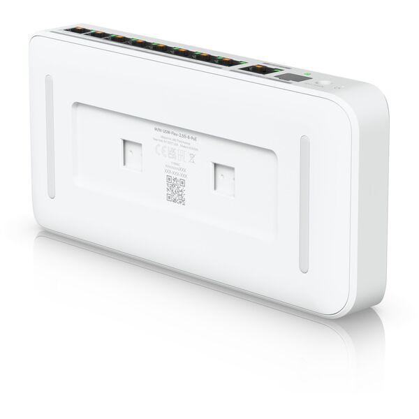 Ubiquiti UniFi Flex 2.5G PoE Zarządzany L2 2.5G Ethernet (100/1000/2500) Obsługa PoE Montaż na biurku/ścianie Biały