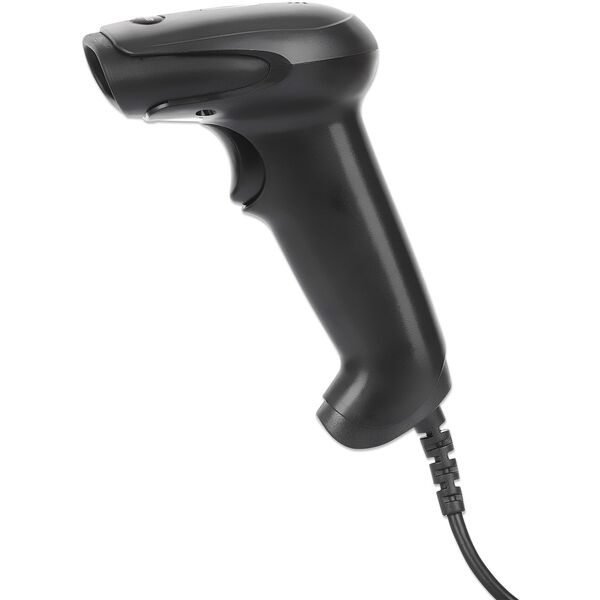 MANHATTAN 2D LED Barcodescanner 320mm 1,4m USB-Kabel schwarz