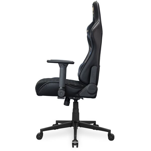 COUGAR Gaming-Stuhl Armor One V2 Gold F, PVC/Stoff, Schwarz