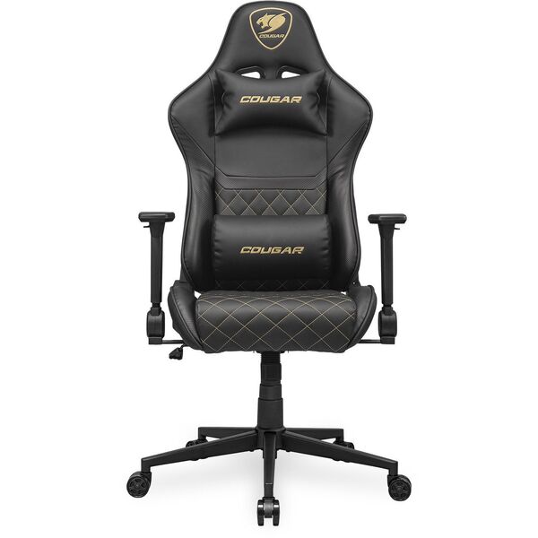 COUGAR Gaming-Stuhl Armor One V2 Gold, Schwarz