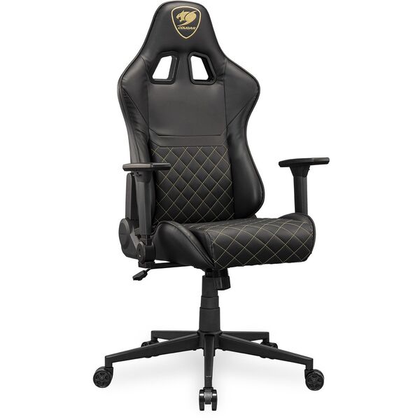 COUGAR Gaming-Stuhl Armor One V2 Gold, Schwarz