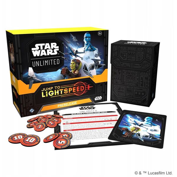 Star Wars: Unlimited Card Game - Jump to Lightspeed - Prerelease Display (8)