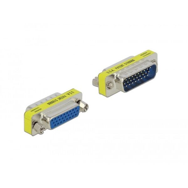 DELOCK D-Sub 26 HD Pin Stecker zu Buchse - Portschoner