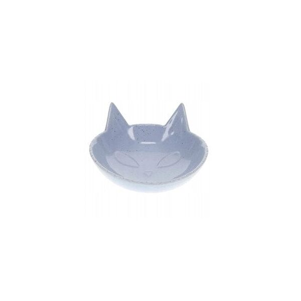 DUVO+ MISKA CERAMICZNA DLA KOTA 175ml     NIEBIESKA 14x14x6.5cm  15509