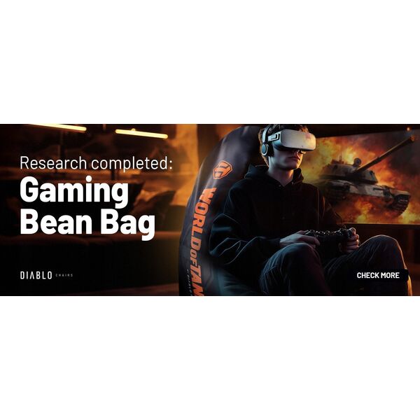 Pufa gamingowa Diablo, World of Tanks