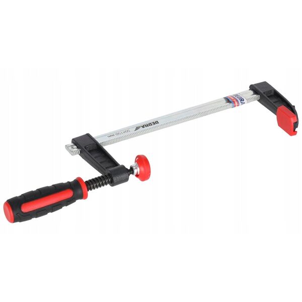 Ścisk stolarski F 500x120mm, 2-materiałowa rękojeść