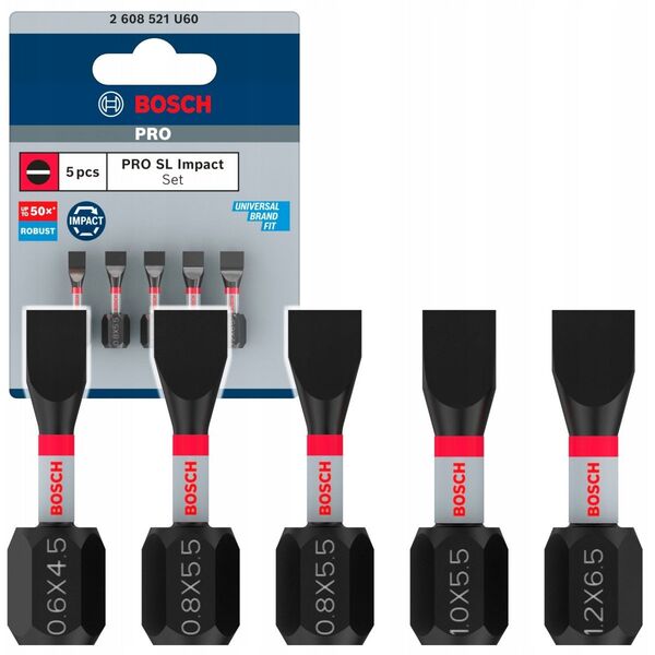 Końcówka wkręcająca PRO SL Impact Set