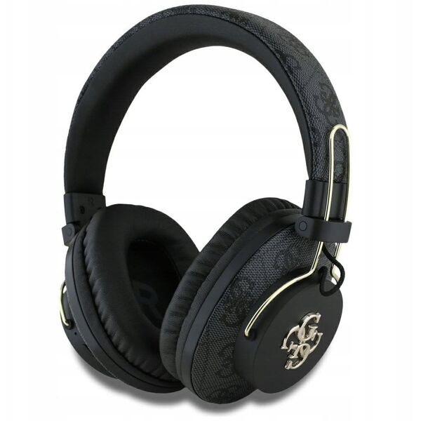 Słuchawki nauszne Guess Bluetooth ENC    Metal 4G Logo czarny