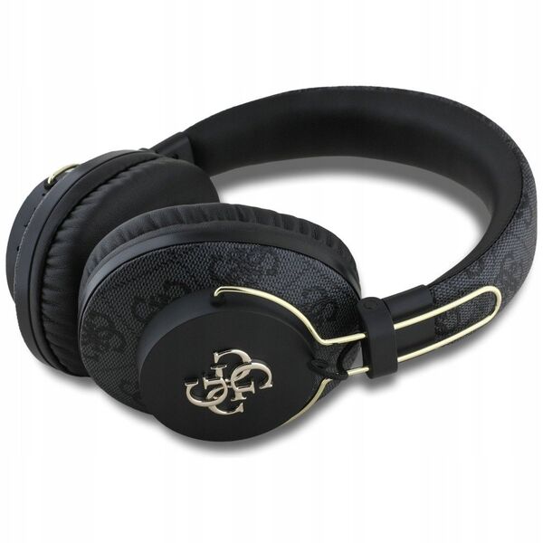 Słuchawki nauszne Guess Bluetooth ENC    Metal 4G Logo czarny