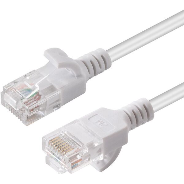 U/UTP CAT6 1.5M White Slim