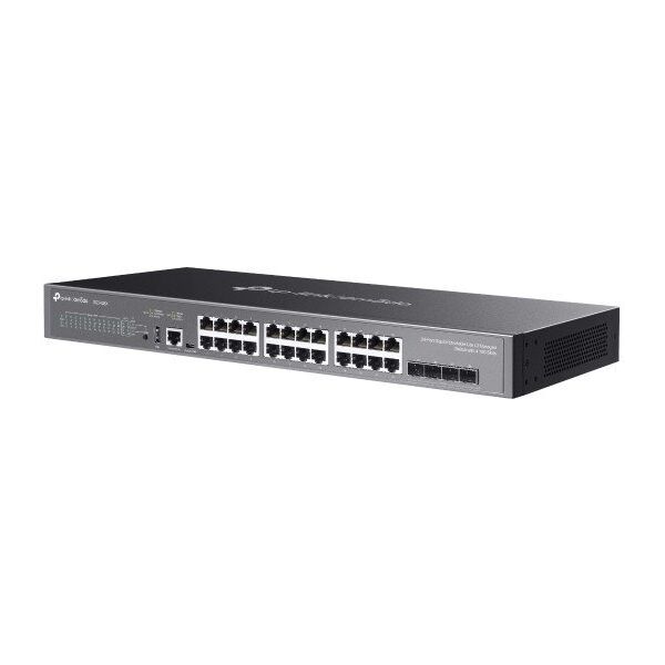 TP-Link Omada SG5428X(UN) 24-Port stack Lite L3 mgd Switch 4 10G Slots