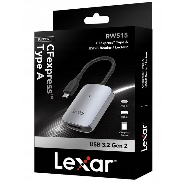 Lexar Cardreader CFexpress Type A (LRW515U)  USB 3.2 Gen 2 / USB-C Reader