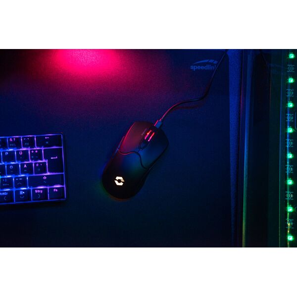Speedlink Gaming Maus VELOX. kabellos. RGB. schwarz retail