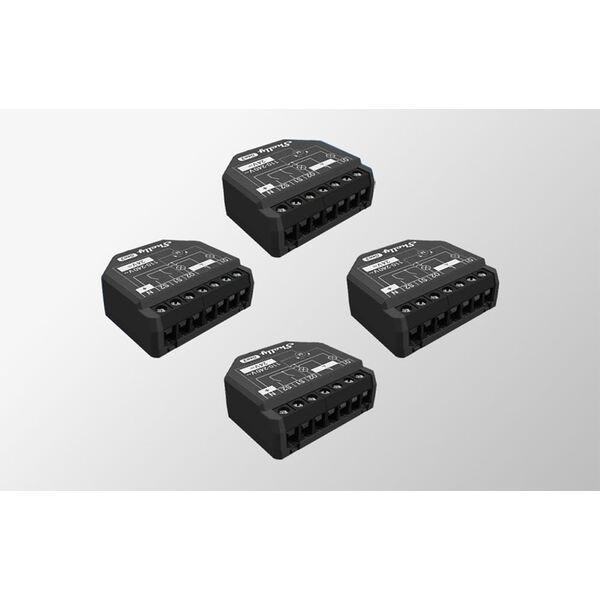 Shelly Relais "2PM Gen3 4er Pack" max 16A 2 Kanal WLAN BT