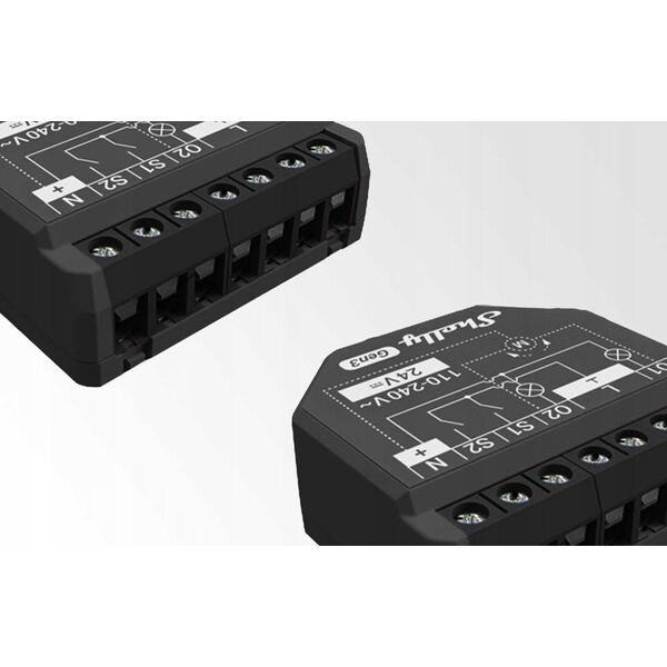 Shelly Relais "2PM Gen3 4er Pack" max 16A 2 Kanal WLAN BT