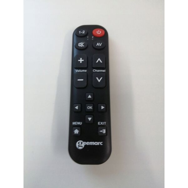 Geemarc TV-15 Universalfernbedienung lernfähig große Schrift