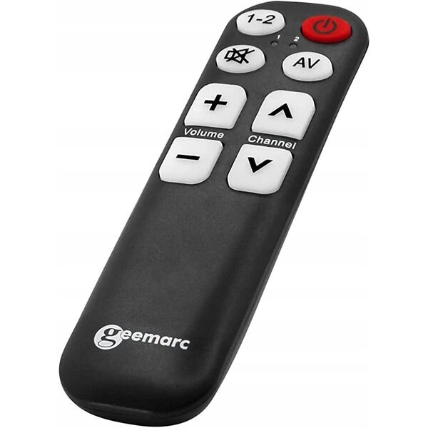 Geemarc TV-5 Universalfernbedienung lernfähig große Schrift