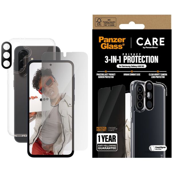CARE Flagship 3-in-1 Privacy Bundle Samsung Galaxy A36 5G