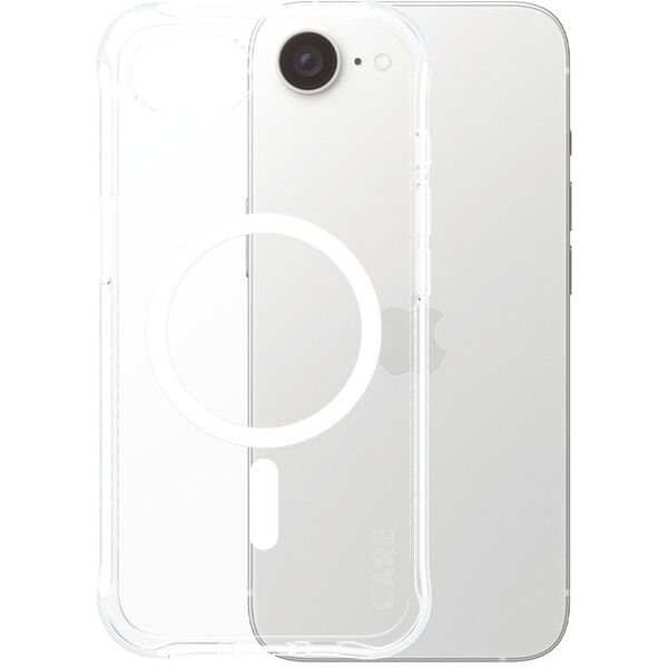 CARE Fashionable Samba MagSafe, clear iPhone 16e *BULK
