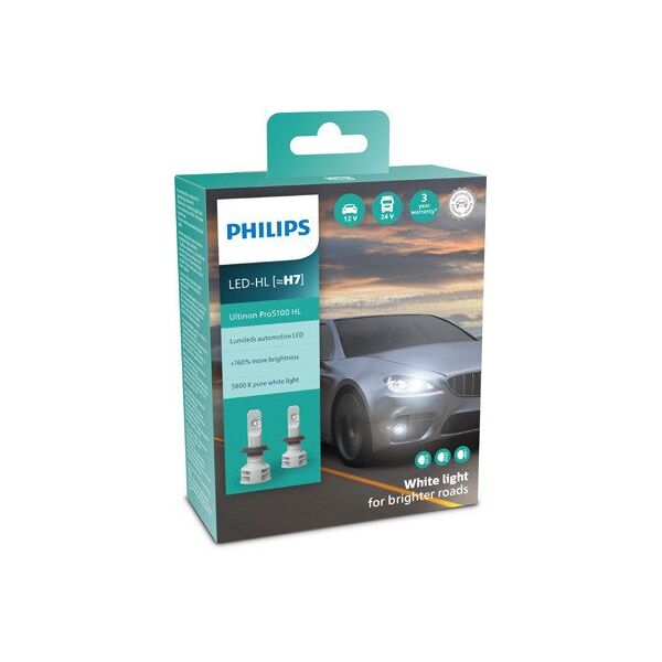 Żarówka samochodowa Philips Led H7 U51 HL