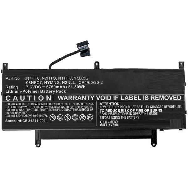 Laptop Battery for Dell