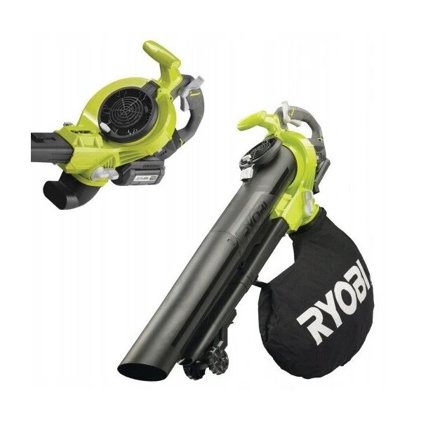 Cordless leaf blower-pump RYOBI ONE+ HP RY18BVXA-0, 18 V, 250 km/h, without battery