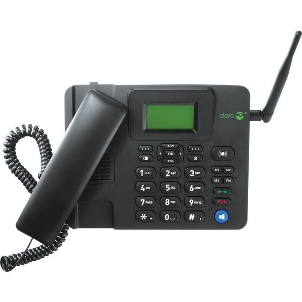 Doro 4100H telefon VoIP Czarny LCD