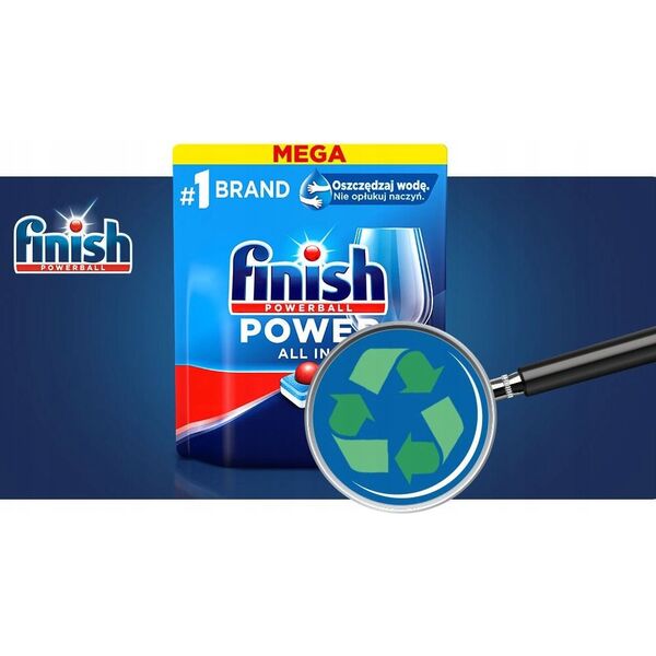 Finish power all in 1 indaplovės kapsulės, 100 vnt