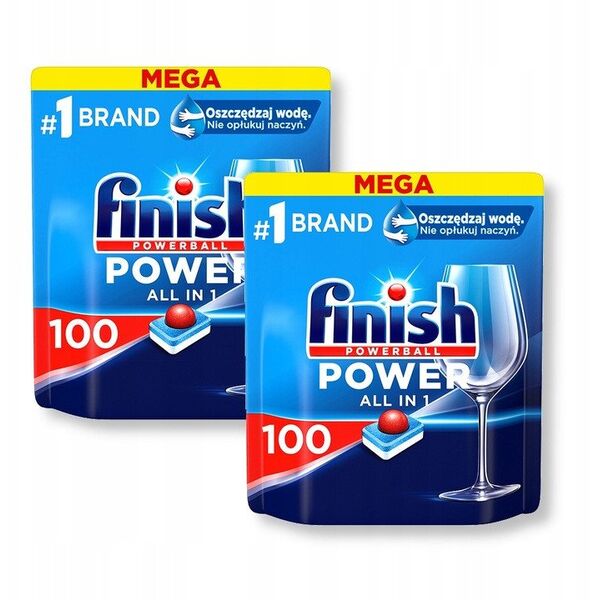 Finish power all in 1 indaplovės kapsulės, 100 vnt