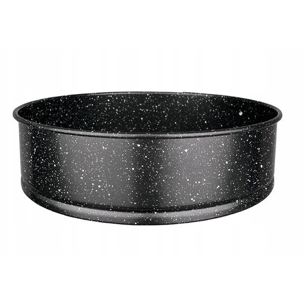 TORTOWNICA BLASZANA ROZPINANA Z POWŁOKĄ MARMURKOWĄ 20CM BRUNBESTE BB-1048
