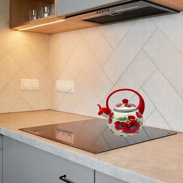 CZAJNIK EMALIOWANY 2.2L BRUNBESTE POPPY BB-2498