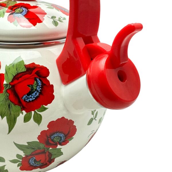 CZAJNIK EMALIOWANY 2.2L BRUNBESTE POPPY BB-2498