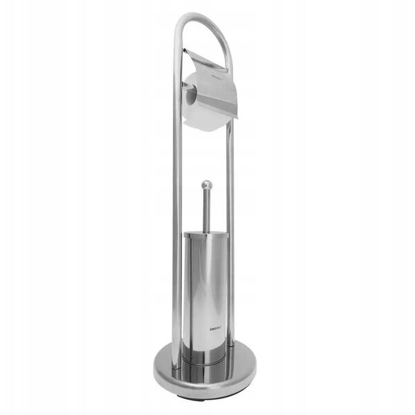 SZCZOTKA TOALETOWA DO WC Z UCHWYTEM NA PAPIER KINGHOFF KH-3221