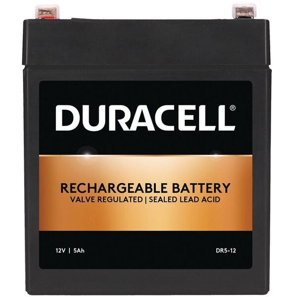 Duracell 12V 5Ah VRLA Batteri til UPS systemer