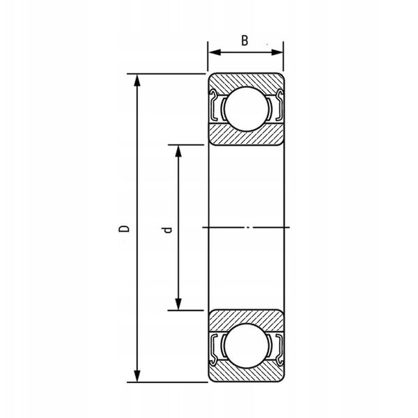 Leje SKF 6006 2Z
