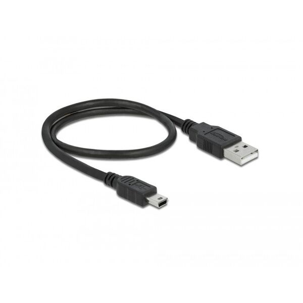 DeLOCK USB 2.0 Card Reader for CF / SD / Micro SD / MS / xD / M2 memory cards, CF, MMC, MS Duo, MS Micro (M2), MicroSD (TransFlash), SD, xD, Black, 480 Mbit/s, USB 2.0, 43.5 mm, 56.6 mm