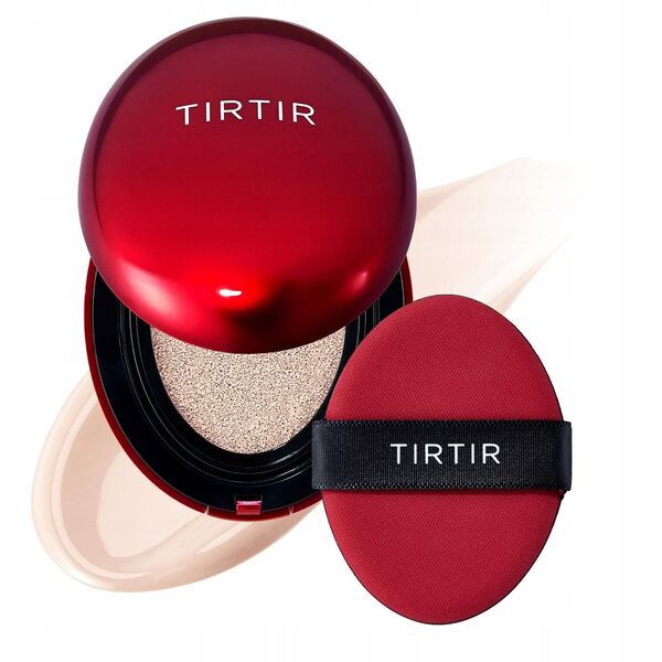 TIRTIR - Mask Fit Red Cushion - Long-lasting Face Primer in a Cushion - 13C Fair - 18g