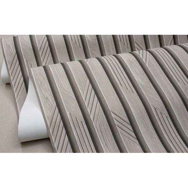 WALLPAPER 525128 BROWN SLATS (12)