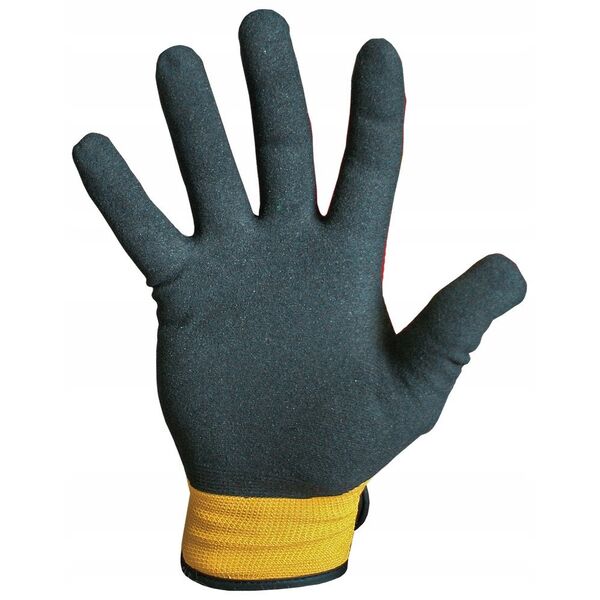 Work gloves CAT, yellow, size XL