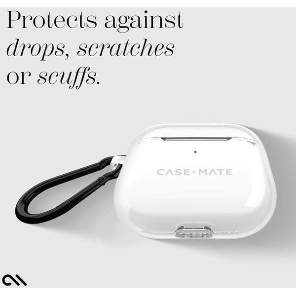 Case-Mate Tough Case - Etui AirPods 4 (Przezroczysty)