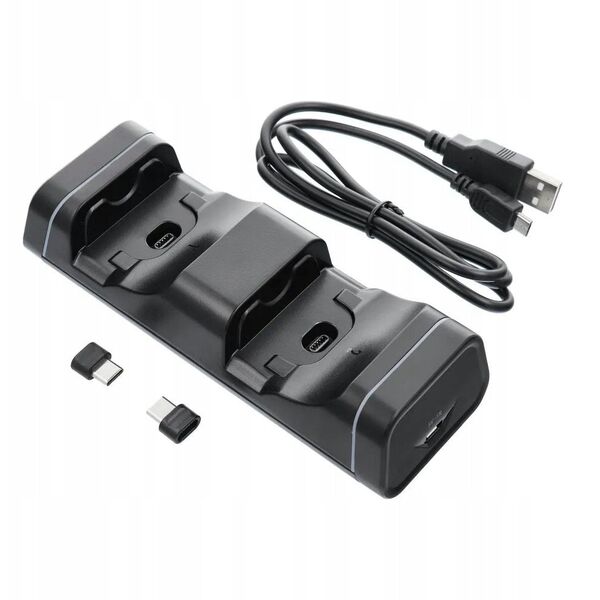 Podwójna stacja ładująca do padów XBOX Series X / S TYX-0613B czarna