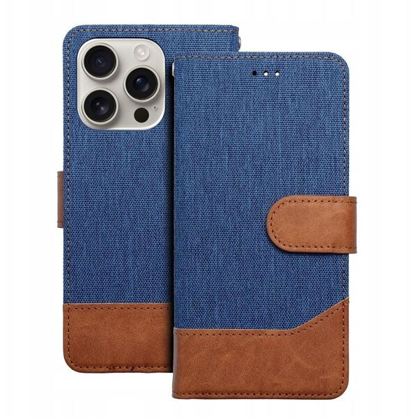 Kabura JEANS Book do SAMSUNG A20e niebieski